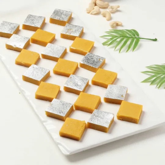 KesarkajuBurfi